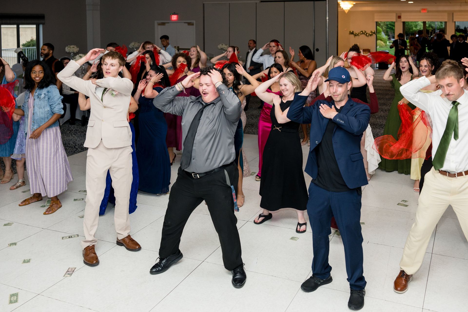 Everyone on the dance floor